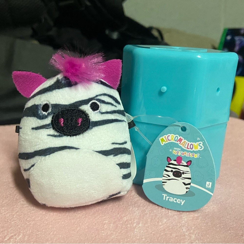 Tracey the Zebra Micromallows Squishmallows